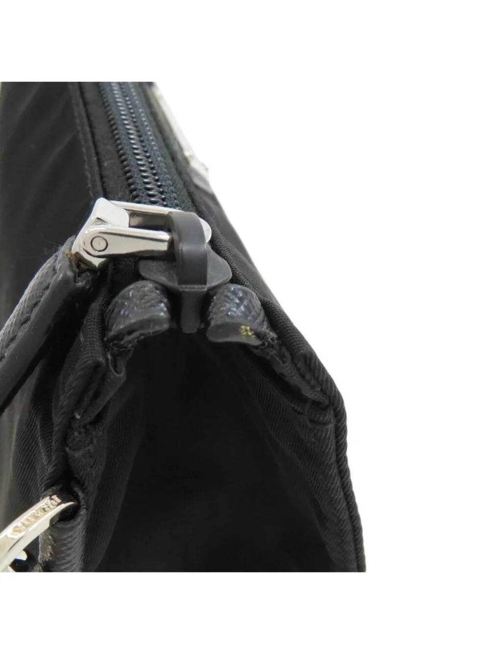 Prada Logo Pouch Nylon